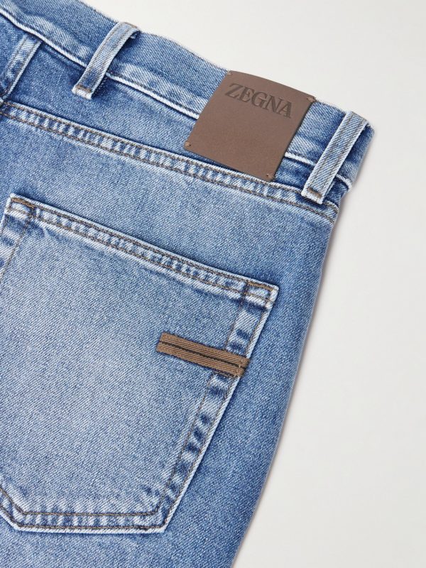 Roccia Straight-Leg Stretch Jeans - CU Roccia Straight-Leg Stretch Jeans - CU