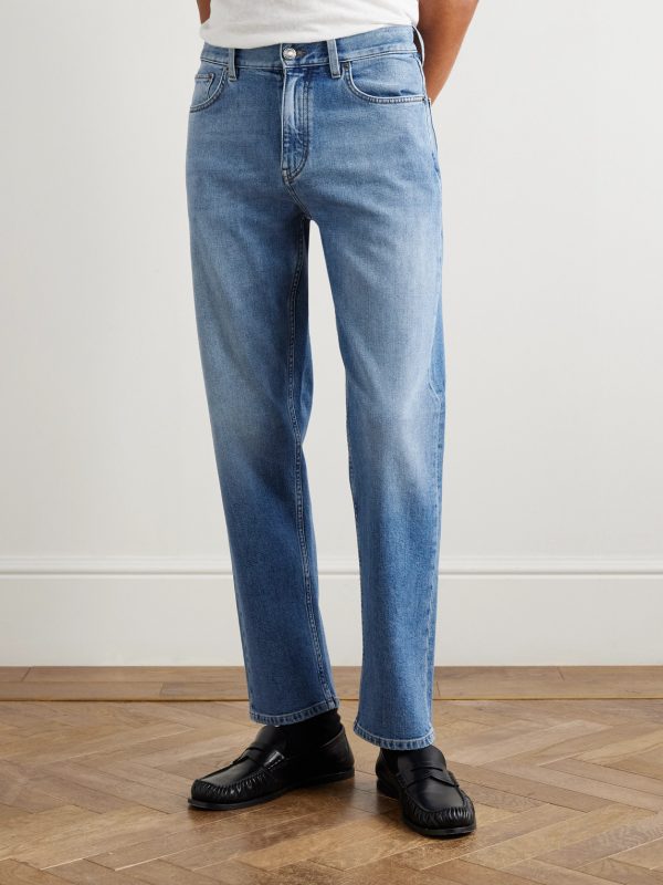 Roccia Straight-Leg Stretch Jeans - FR Roccia Straight-Leg Stretch Jeans - FR