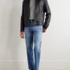 Roccia Straight-Leg Stretch Jeans - OU Roccia Straight-Leg Stretch Jeans - OU