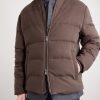 Quilted Oasi Cashmere Down Jacket - CU Quilted Oasi Cashmere Down Jacket - CU