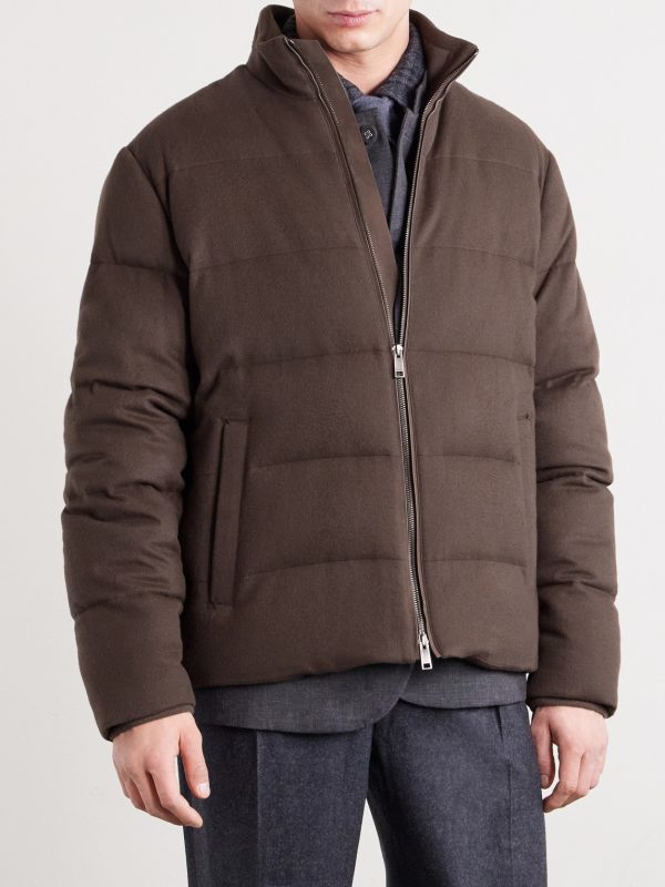 Quilted Oasi Cashmere Down Jacket - FR Quilted Oasi Cashmere Down Jacket - FR