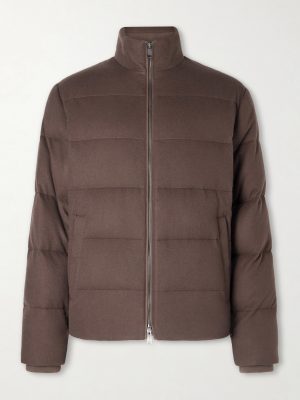 Quilted Oasi Cashmere Down Jacket Quilted Oasi Cashmere Down Jacket