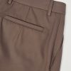 Straight-Leg Cotton and Wool-Blend Trousers - CU Straight-Leg Cotton and Wool-Blend Trousers - CU