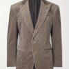 Slim-Fit Printed Cotton-Blend Velvet Tuxedo Jacket Slim-Fit Printed Cotton-Blend Velvet Tuxedo Jacket
