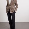 Slim-Fit Printed Cotton-Blend Velvet Tuxedo Jacket - OU Slim-Fit Printed Cotton-Blend Velvet Tuxedo Jacket - OU