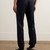 Tapered Wool Trousers - BK Tapered Wool Trousers - BK