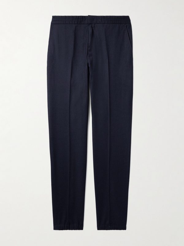 Tapered Wool Trousers Tapered Wool Trousers