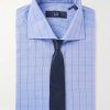 Giza Checked Cotton and Cashmere-Blend Shirt - E1 Giza Checked Cotton and Cashmere-Blend Shirt - E1