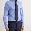 Giza Checked Cotton and Cashmere-Blend Shirt - FR Giza Checked Cotton and Cashmere-Blend Shirt - FR