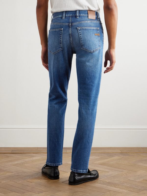 Roccia Slim-Fit Stretch Jeans - BK Roccia Slim-Fit Stretch Jeans - BK