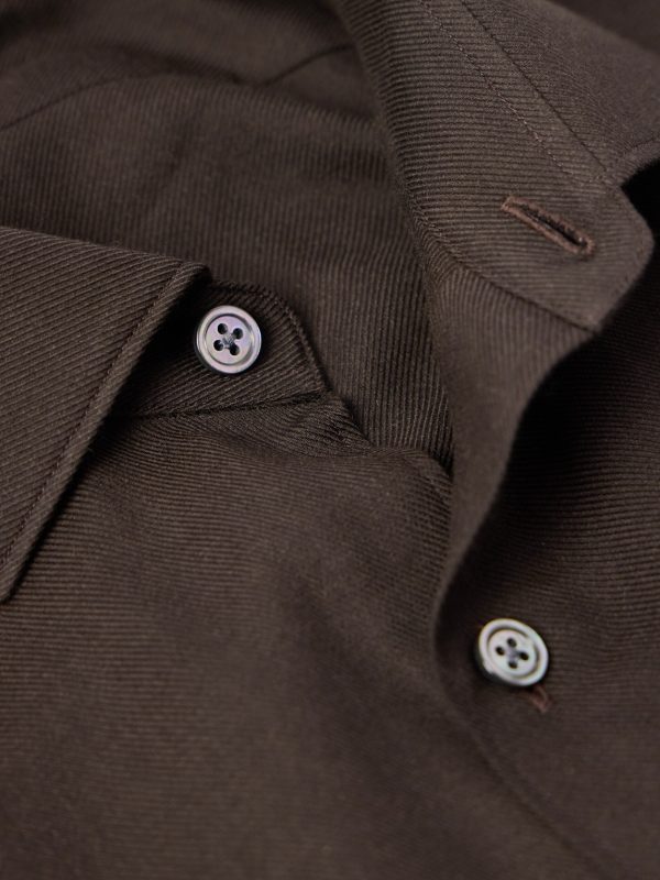 Cotton and Cashmere-Blend Shirt - CU Cotton and Cashmere-Blend Shirt - CU