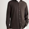Cotton and Cashmere-Blend Shirt - FR Cotton and Cashmere-Blend Shirt - FR