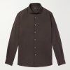 Cotton and Cashmere-Blend Shirt Cotton and Cashmere-Blend Shirt