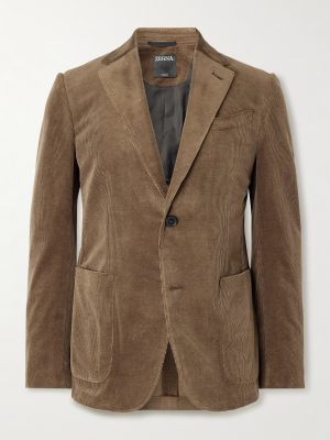 Cotton-Blend Corduroy Blazer Cotton-Blend Corduroy Blazer