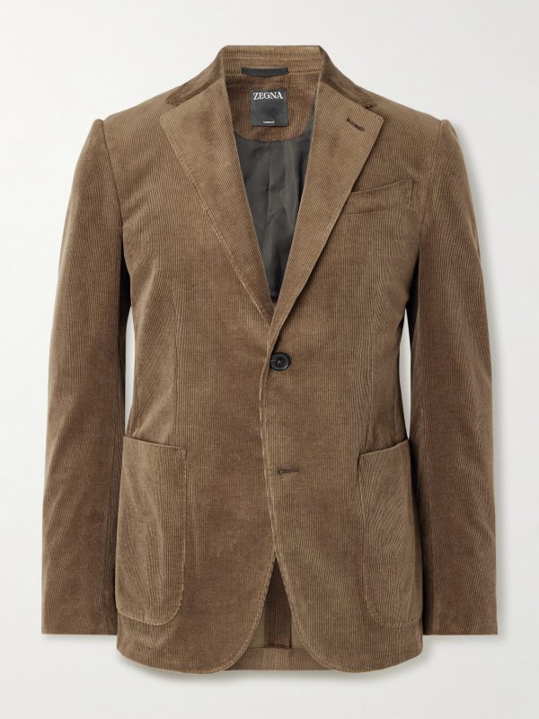 Cotton-Blend Corduroy Blazer Cotton-Blend Corduroy Blazer