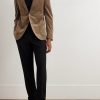 Cotton-Blend Corduroy Blazer - OU Cotton-Blend Corduroy Blazer - OU