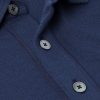 Leather-Trimmed Cotton-Piqué Polo Shirt - CU Leather-Trimmed Cotton-Piqué Polo Shirt - CU