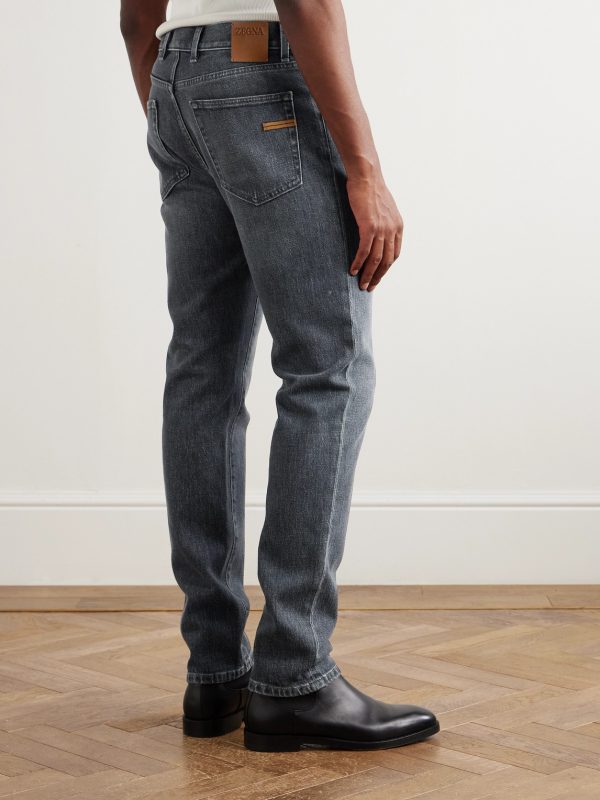 Roccia Slim-Fit Jeans - BK Roccia Slim-Fit Jeans - BK