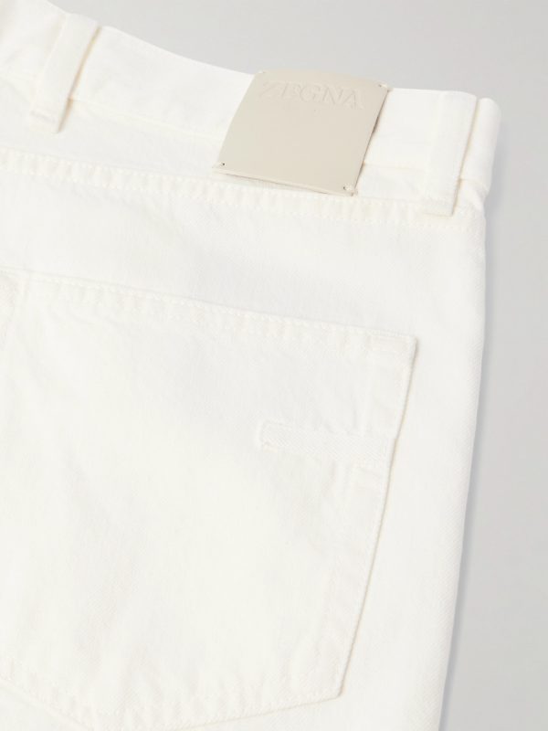 Roccia Slim-Fit Straight-Leg Cotton Trousers - CU