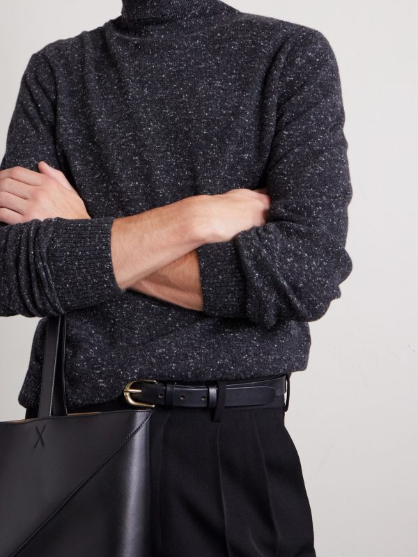 Cashmere-Blend Rollneck Sweater - CU Cashmere-Blend Rollneck Sweater - CU