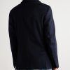 Layered Cashmere Blazer - BK Layered Cashmere Blazer - BK