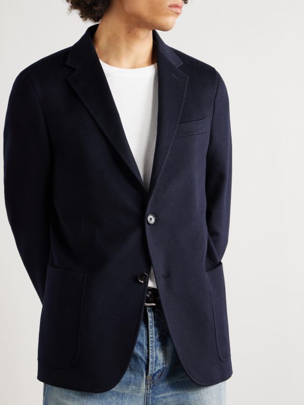 Layered Cashmere Blazer - E1 Layered Cashmere Blazer - E1
