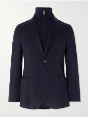 Layered Cashmere Blazer Layered Cashmere Blazer