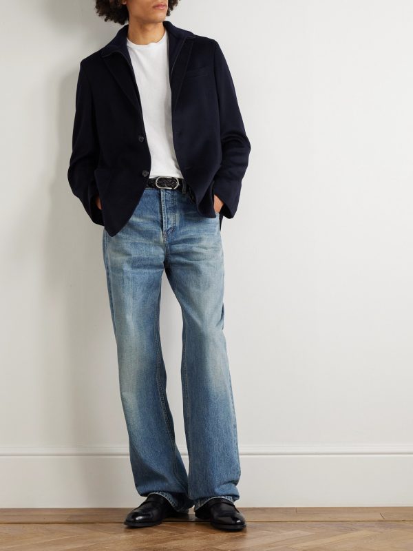 Layered Cashmere Blazer - OU Layered Cashmere Blazer - OU