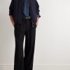 Cotton and Cashmere-Blend Twill Shirt - OU