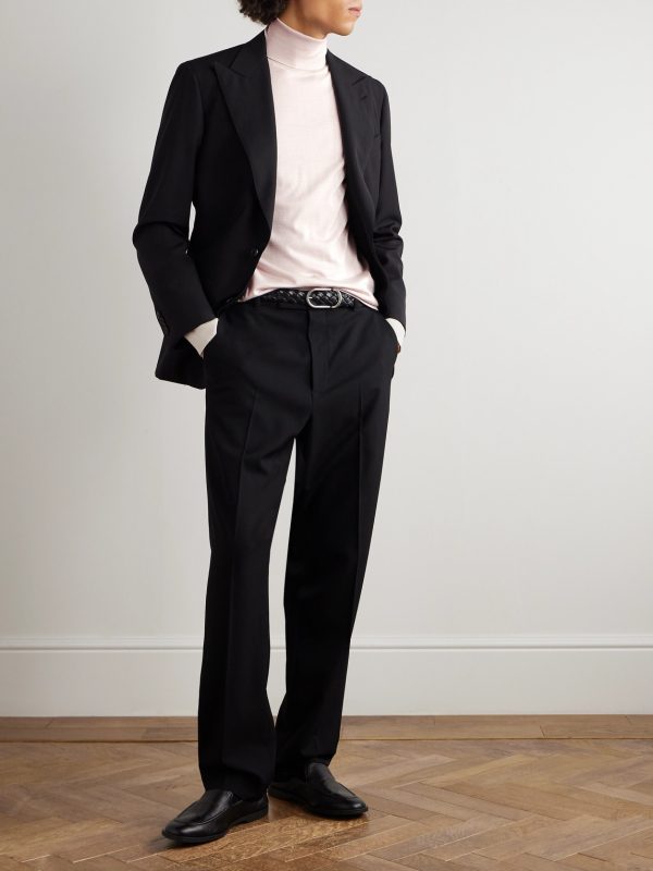 Cashmere and Silk-Blend Rollneck Sweater - OU