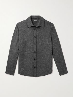 Cashmere and Silk-Blend Shirt Cashmere and Silk-Blend Shirt