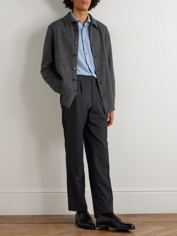 Cashmere and Silk-Blend Shirt - OU