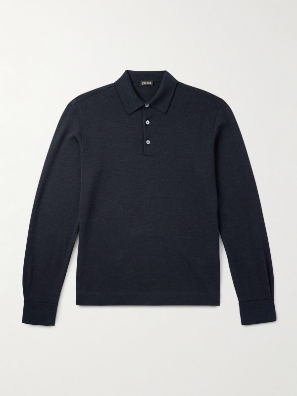 Cotton-Piqué Polo Shirt Cotton-Piqué Polo Shirt