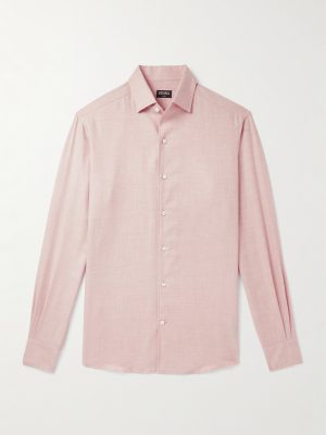 Cotton and Cashmere-Blend Shirt Cotton and Cashmere-Blend Shirt