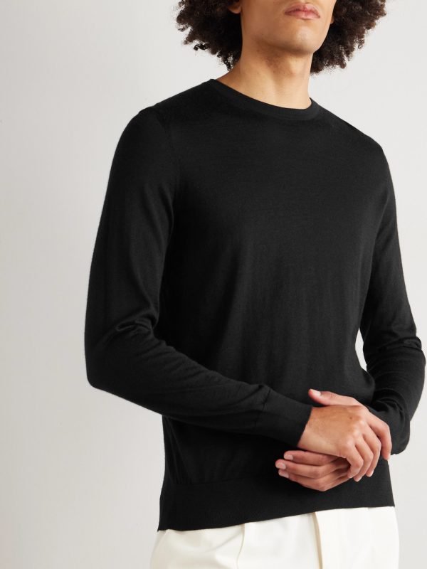 Cashmere and Silk-Blend Sweater - FR Cashmere and Silk-Blend Sweater - FR