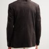 Cotton-Blend Corduroy Blazer - BK Cotton-Blend Corduroy Blazer - BK