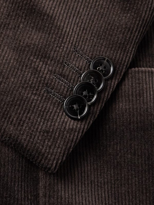 Cotton-Blend Corduroy Blazer - CU Cotton-Blend Corduroy Blazer - CU