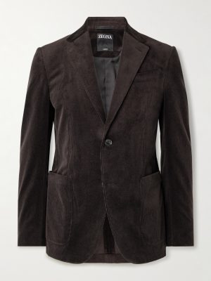 Cotton-Blend Corduroy Blazer Cotton-Blend Corduroy Blazer