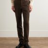 Slim-Fit Cotton-Blend Corduroy Trousers - FR Slim-Fit Cotton-Blend Corduroy Trousers - FR