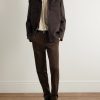Slim-Fit Cotton-Blend Corduroy Trousers - OU Slim-Fit Cotton-Blend Corduroy Trousers - OU