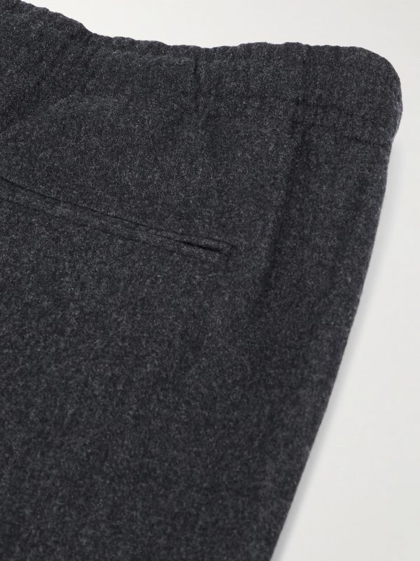 Tapered Wool Trousers - CU Tapered Wool Trousers - CU