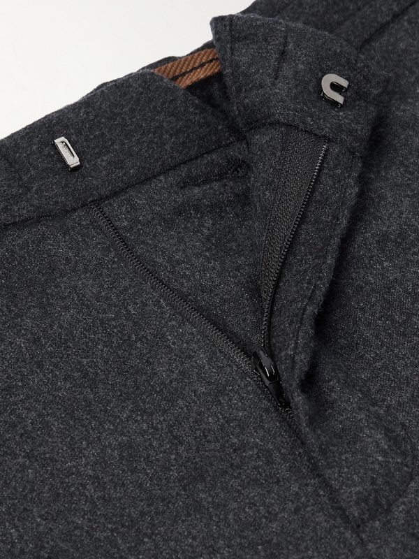 Tapered Wool Trousers - E1 Tapered Wool Trousers - E1
