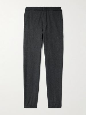Tapered Wool Trousers Tapered Wool Trousers
