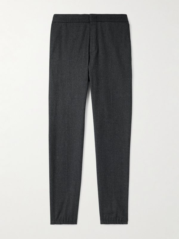 Tapered Wool Trousers Tapered Wool Trousers