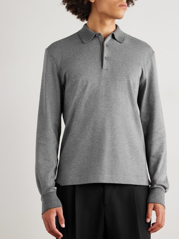 Cotton-Piqué Polo Shirt - FR Cotton-Piqué Polo Shirt - FR