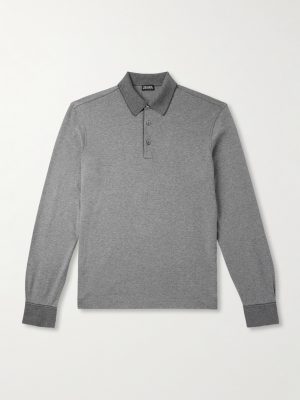 Cotton-Piqué Polo Shirt Cotton-Piqué Polo Shirt