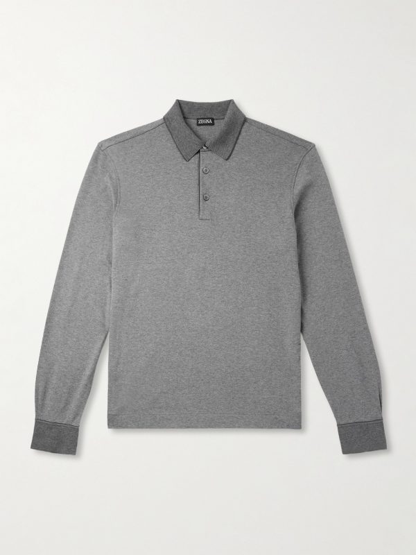 Cotton-Piqué Polo Shirt Cotton-Piqué Polo Shirt