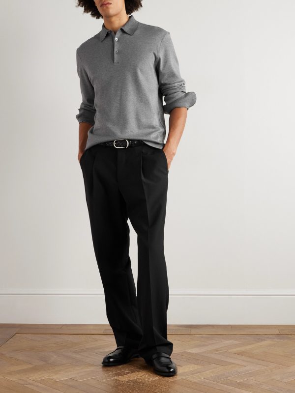 Cotton-Piqué Polo Shirt - OU Cotton-Piqué Polo Shirt - OU