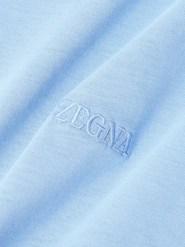 Logo-Embroidered Cotton-Jersey T-Shirt - CU Logo-Embroidered Cotton-Jersey T-Shirt - CU