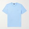 Logo-Embroidered Cotton-Jersey T-Shirt Logo-Embroidered Cotton-Jersey T-Shirt